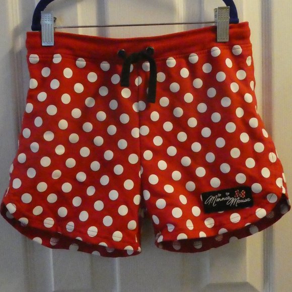 Girls Minnie Mouse Disney Shorts Size L